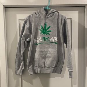 Gray Healthcare Graphic Hoodie